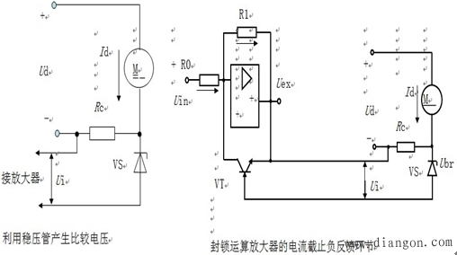 单闭环调速系统的限流保护—电流截止负反馈
