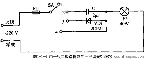 调光灯电路图