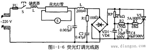 调光灯电路图