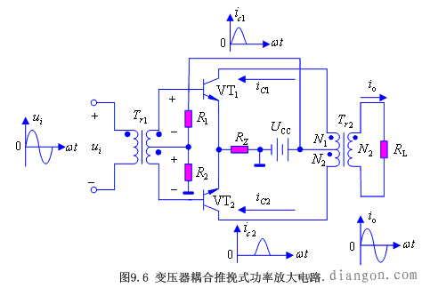 互补推挽式功率放大电路