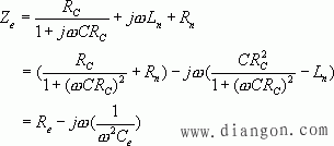 电阻、电感和电容的等效电路