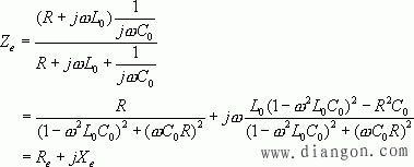 电阻、电感和电容的等效电路