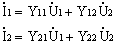 二端口网络的Y方程和Y参数