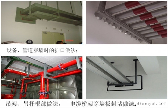 建筑机电安装施工现场优劣图解 建筑机电安装施工现场优劣图解