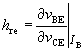 BJT的H参数的引出 BJT的H参数的引出