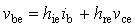 BJT的H参数的引出 BJT的H参数的引出