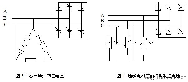 晶闸管过压过流保护电路图 晶闸管过压过流保护电路图