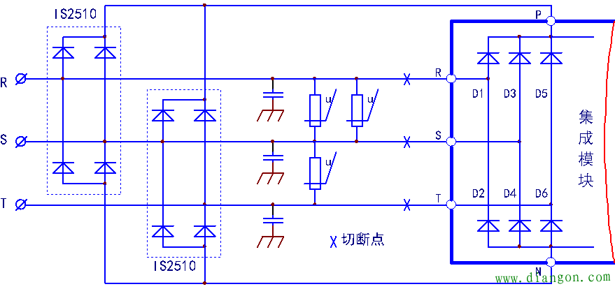 变频器省钱修理的一个案例 变频器省钱修理的一个案例