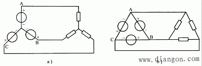 对称三相正弦交流电路