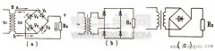 二极管单相桥式整流电路