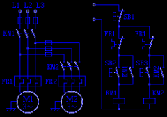 三相异步电动机的顺序启动控制原理图解