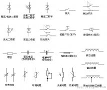 常用电子元器件符号大全