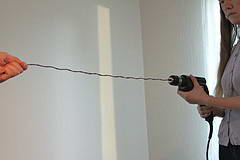 制作绞线的小技巧