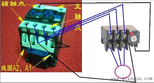 热继电器的作用及接线图 热继电器的作用及接线图