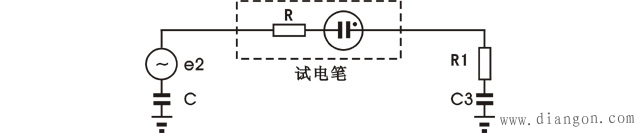 仪表隔离变压器次级绕组对地有电压试电笔测试会亮会使人触电吗？