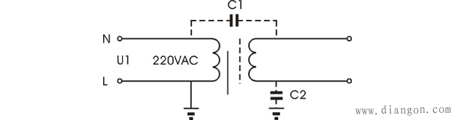 仪表隔离变压器次级绕组对地有电压试电笔测试会亮会使人触电吗？