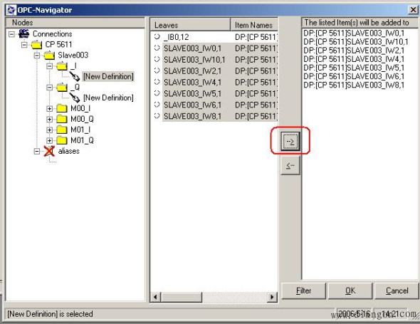 PC站通过PROFIBUS OPC的方式直接对变频器进行监控