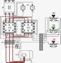 三相异步电动机正反转原理图解