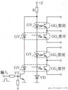 常开/常闭触点(接点)开关电路图