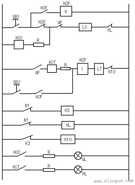 断路器控制回路原理图解