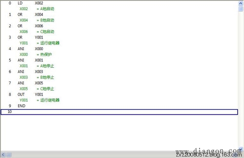 三菱PLC两地控制与多地控制PLC程序编程实例