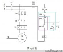 三菱PLC两地控制与多地控制PLC程序编程实例