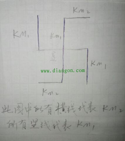 用七星图巧懂接触器连锁控制电机正反转控制电路 用七星图巧懂接触器连锁控制电机正反转控制电路