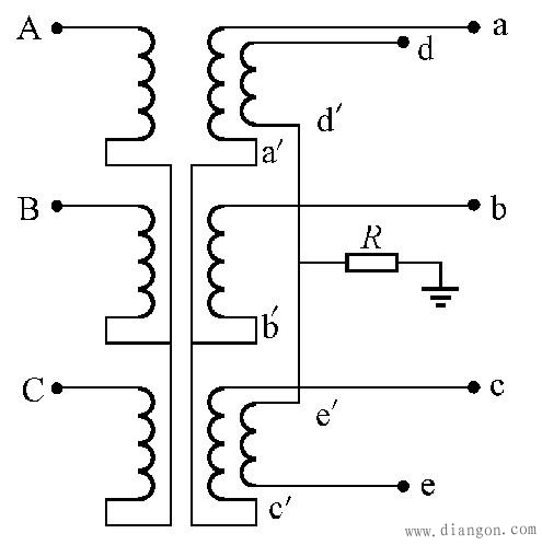 电力变压器引脚图