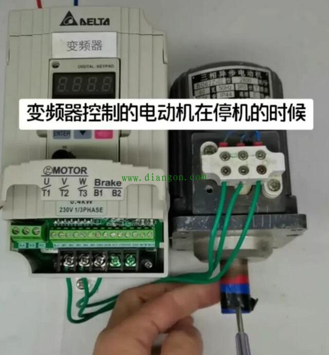 变频器上面的B1和B2端子有什么作用？