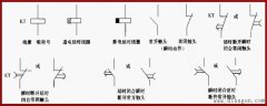 时间继电器分类与图形文字符号