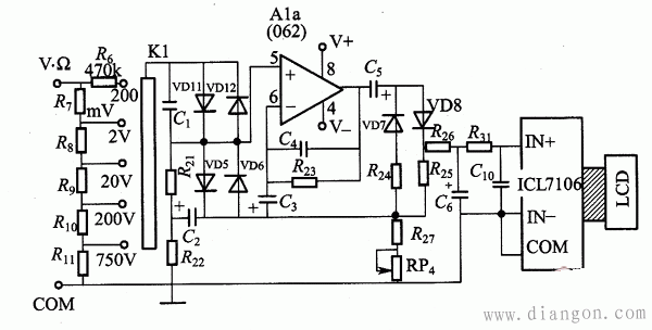 数字万用表测量原理 数字万用表测量原理