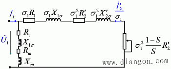 异步电动机等效电路
