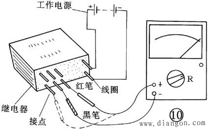 继电器的识别与检测方法图解
