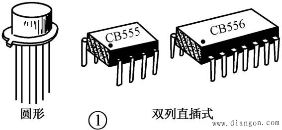 555时基集成电路NE555的识别与应用图解