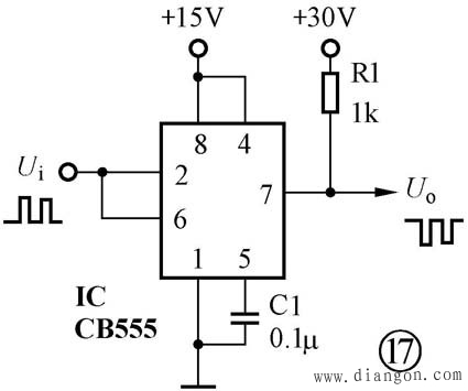 555时基集成电路NE555的识别与应用图解