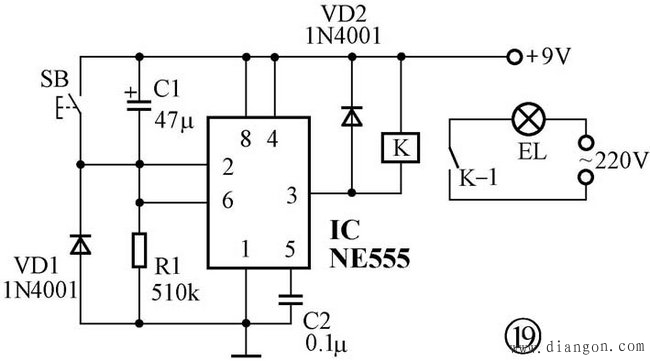 555时基集成电路NE555的识别与应用图解