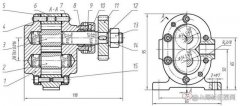 齿轮泵的装配图与装配工艺