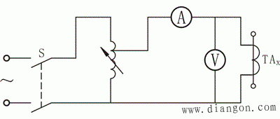互感器的特性试验办法