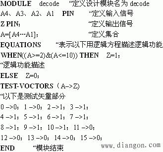 逻辑功能的硬件语言描述(HDL)