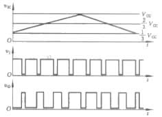 用555定时器接成的单稳态触发器