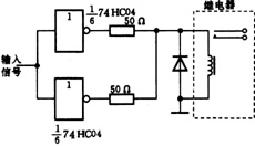 门电路带负载时的接口电路