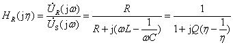 RLC串联电路的频率响应 RLC串联电路的频率响应