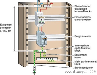 电涌保护器安装接线方法