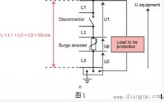 电涌保护器安装接线方法