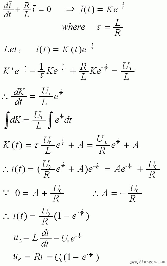一阶电路的零状态响应