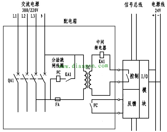 电梯切非消防电源流程和接线方法图解 电梯切非消防电源流程和接线方法图解