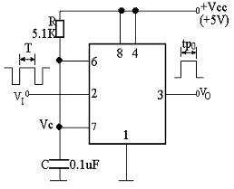 555型集成定时器的组成及工作原理