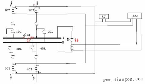 固定连接母线的差动保护