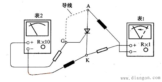 晶闸管的检测 晶闸管的检测