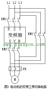 变频器外部主电路与公用直流母线解析